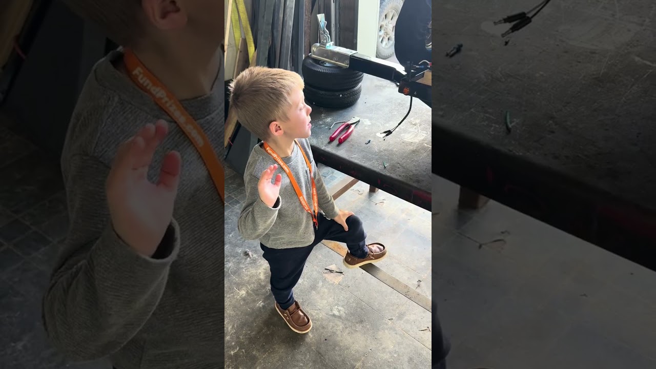 Custom trailer build w/ dad