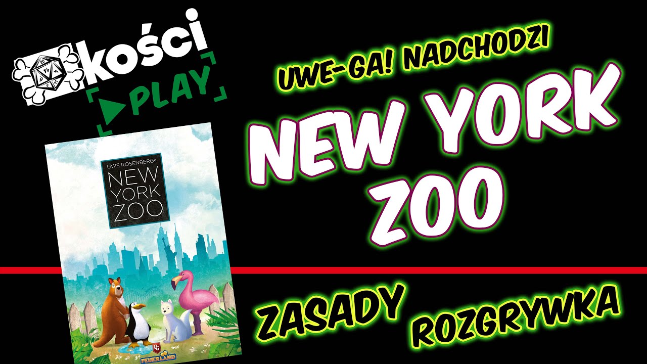 Kości PLAY - New York Zoo (zasady + rozgrywka)