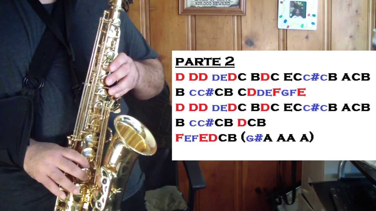 BESAME MUCHO - TUTORIALES PARA EL SAX ALTO - SANTIAGO PACHECO
