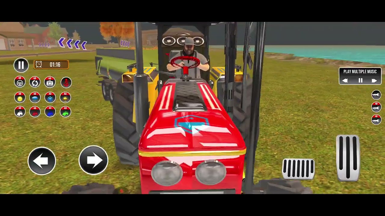 Tractor 🚜 farming #Tractor #ytshort #foryou #videos 