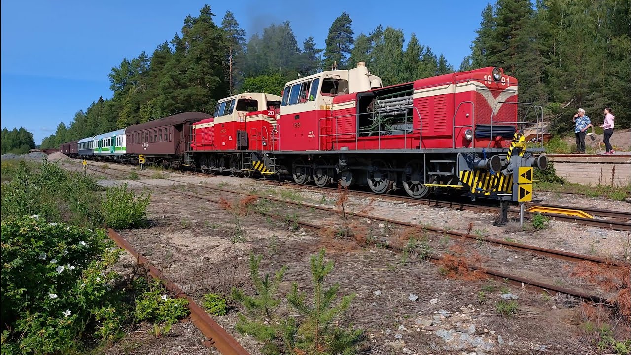 Museojuna Vierum&auml;ell&auml;! Dv15 ja Dv16 15.7.2023