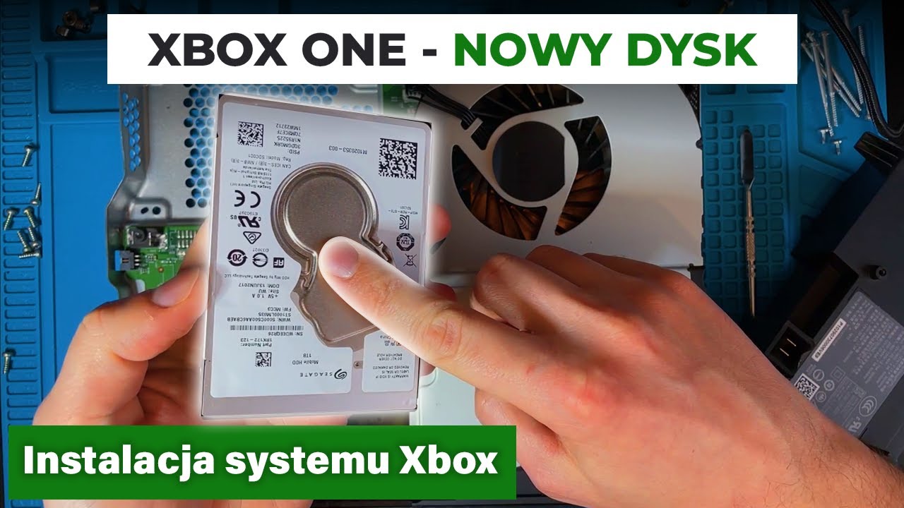 Jak zainstalować system w konsoli Xbox One, Xbox One S, Xbox One X po wymianie dysku + eksperyment