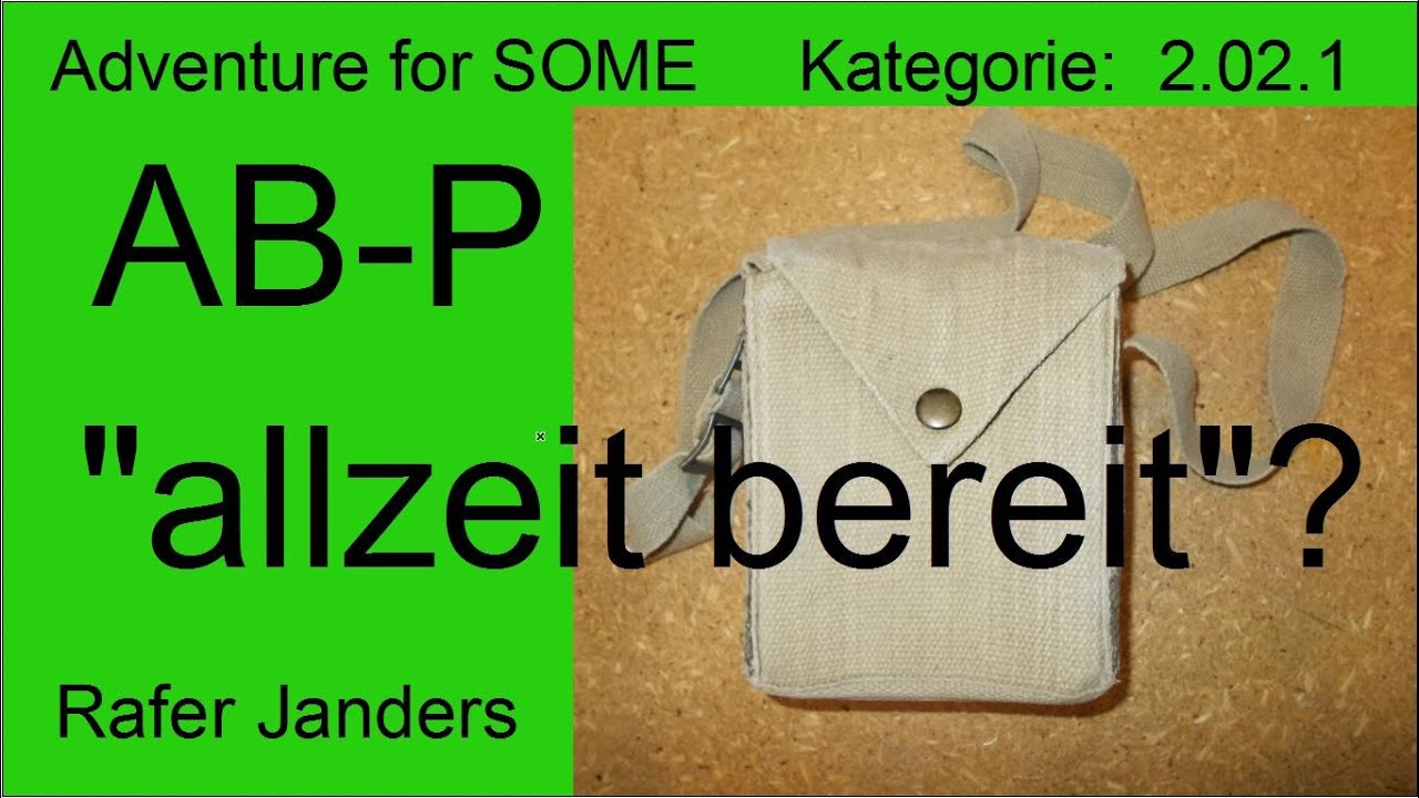 #2 Ausrüstung Allzeit Bereit Päckchen 