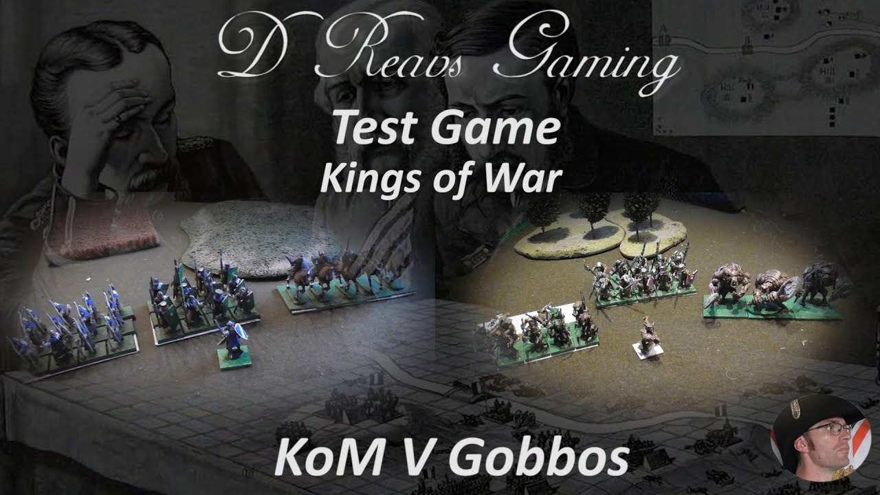 Kings of War Rules | Gobbos V KoM | 28mm | Learning game | Wargaming 37