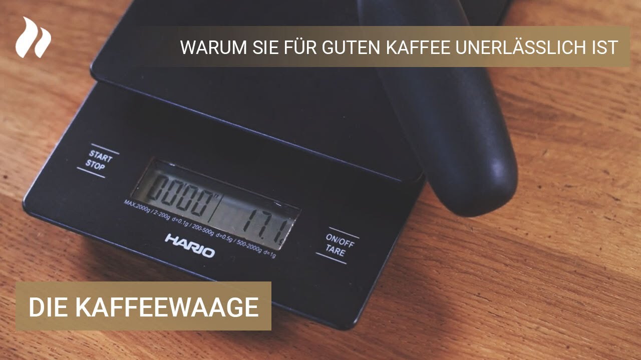 Die Kaffeewaage: Warum sie für guten Kaffee unerlässlich ist | roastmarket