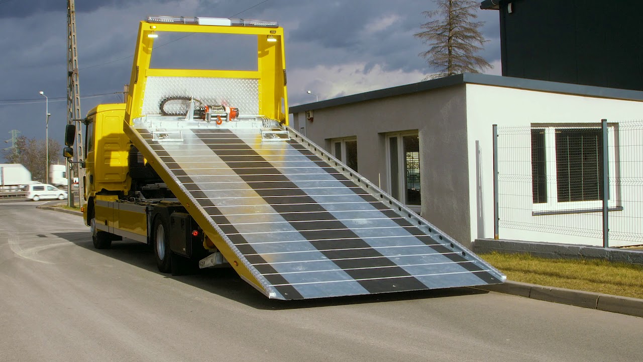 Zabudowa hydrauliczna MAGOOT PH50-S / Abschleppwagen MAN / Recovery truck MAN