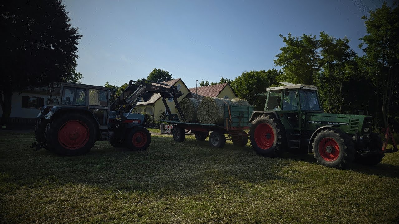 FarmVlog | Erster Heu Schnitt 2k25 mit Fendt und Eicher... [4K]