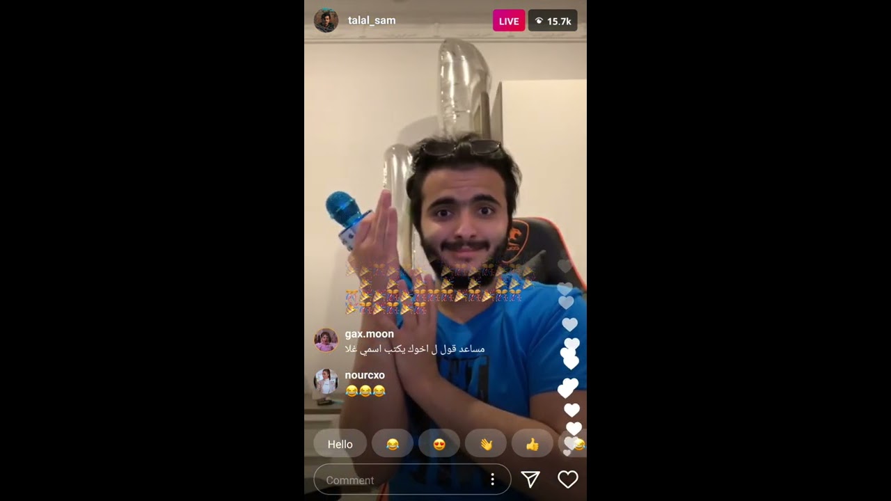 بث طلال سام المليوني|احتفاله بالمليون| شاشة كبيرة مع التعليقات 🎊🎉🎉😂😂😂