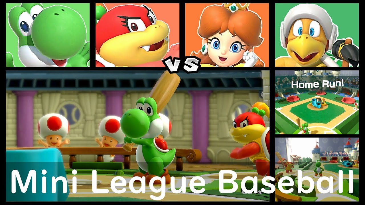 Super Mario Party Mini League Baseball #5