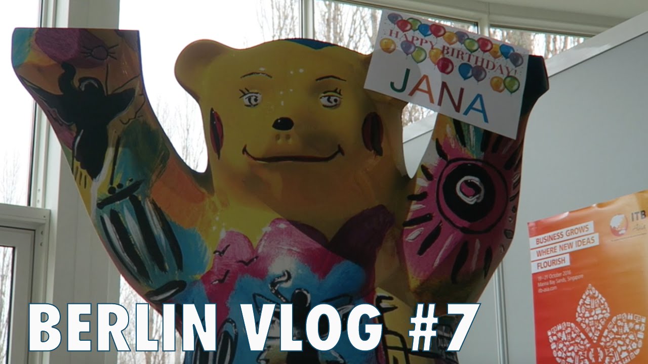 ITB Berlin geht zu Ende, ich bin krank und feier meinen Geburtstag | BERLIN | Vlog #17