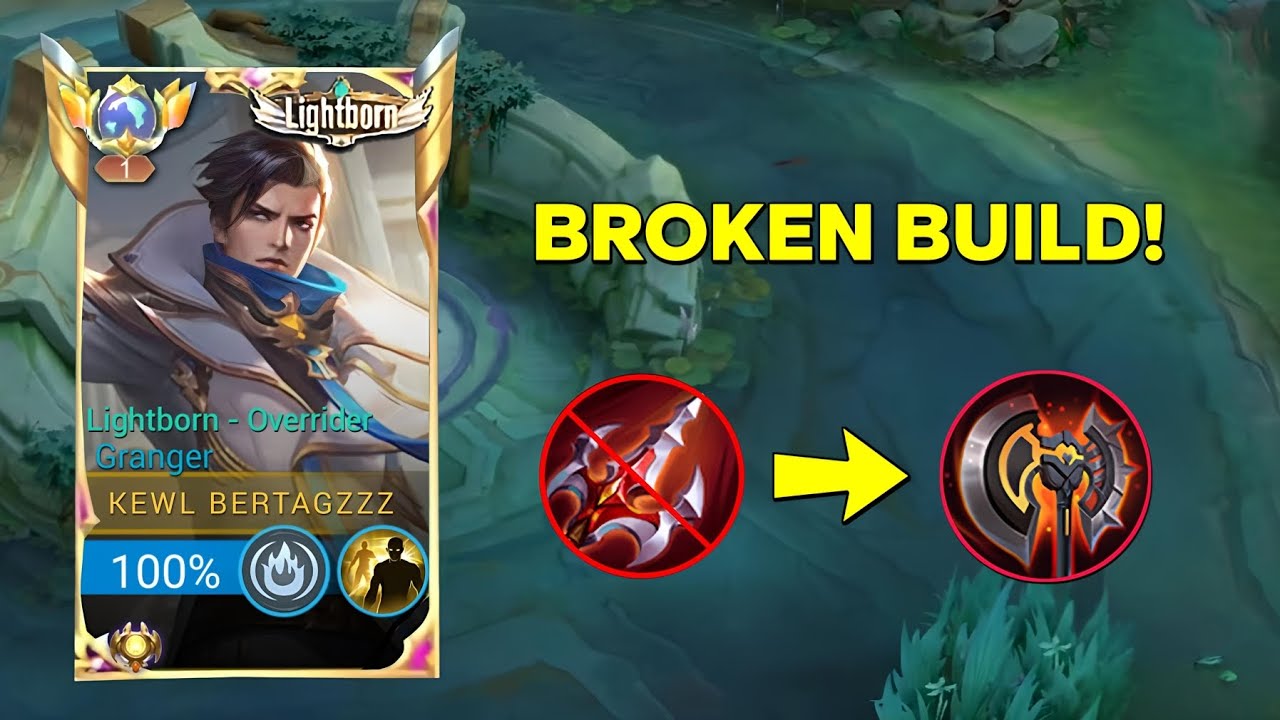 GRANGER WITH WAR AXE BUILD IS TOTALLY INSANE!! 😱 (please try) - MLBB
