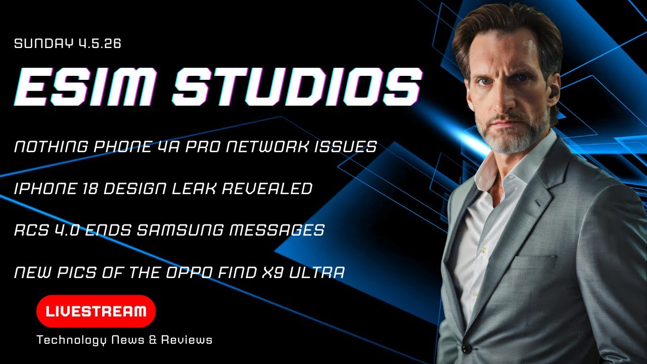 Nothing Phone 4a Pro - Oppo Find X9 Ultra - RCS 4.0 - iPhone 18