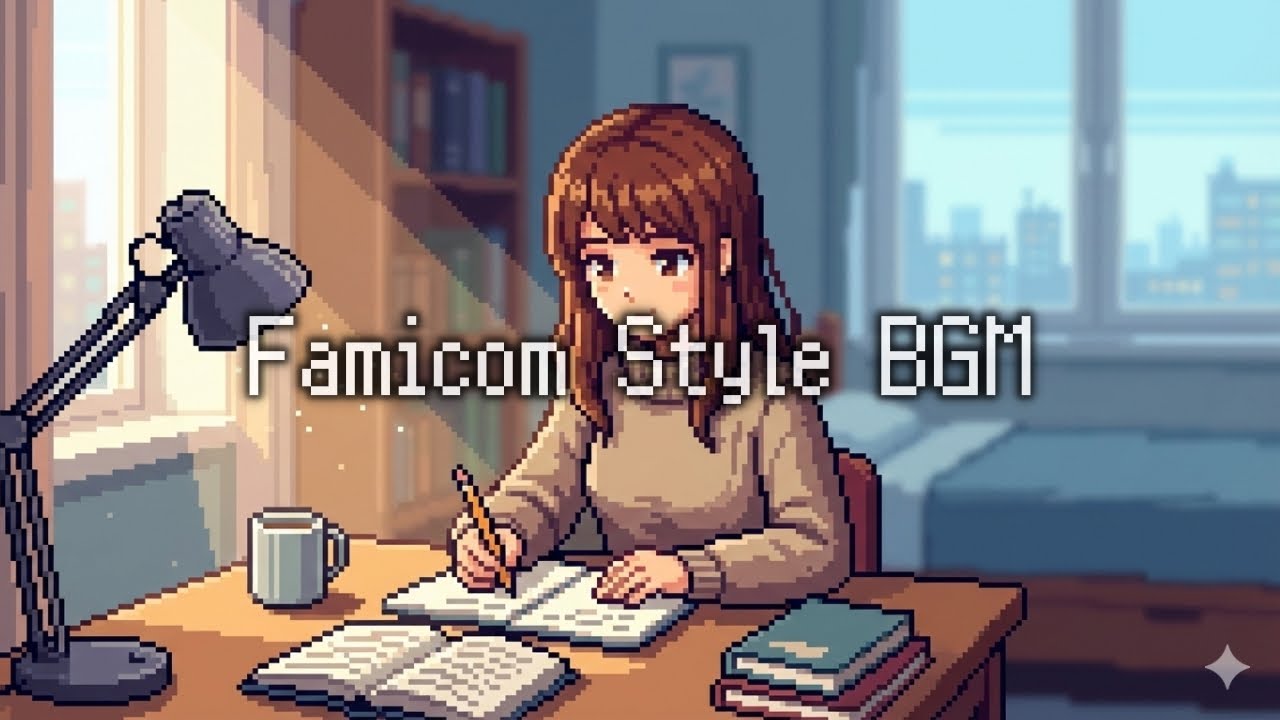【朝活BGM】家の中で流れる8bitチップチューン。Morning Routine at Home｜8-Bit Chiptune BGM