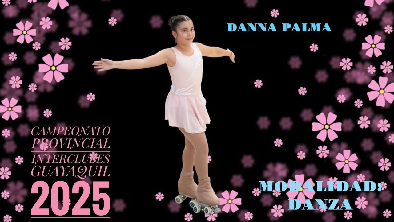 DANNA PALMA, MEDALLA DE ORO, CAMPEONATO PROVINCIAL INTERCLUBES, GUAYAQUIL  OCTUBRE 2025.