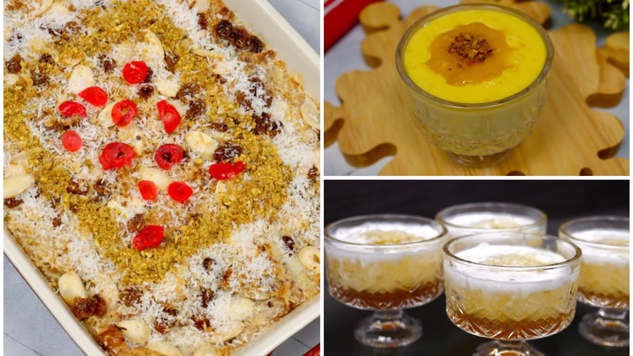 3 Easy & Delicious Eid Dessert