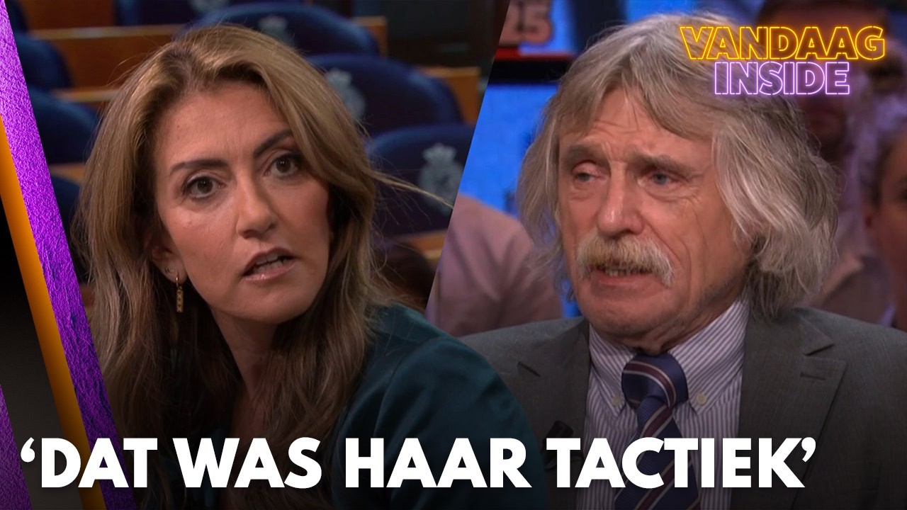 Johan Derksen blikt terug op Vandaag Inside-optreden Dilan Yeşilg&ouml;z: 'Dat was haar tactiek'