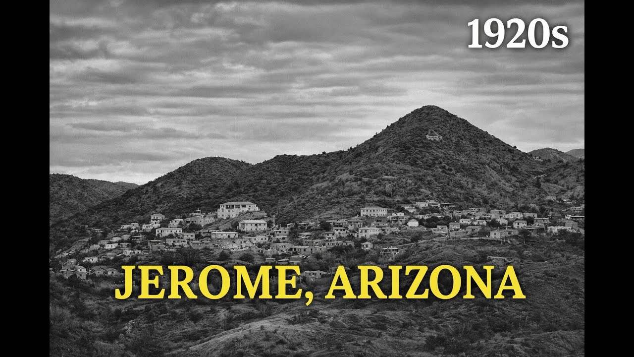 The Forgotten City That Once Ruled a $500 Million Industry — Jerome, Arizona (1920s)