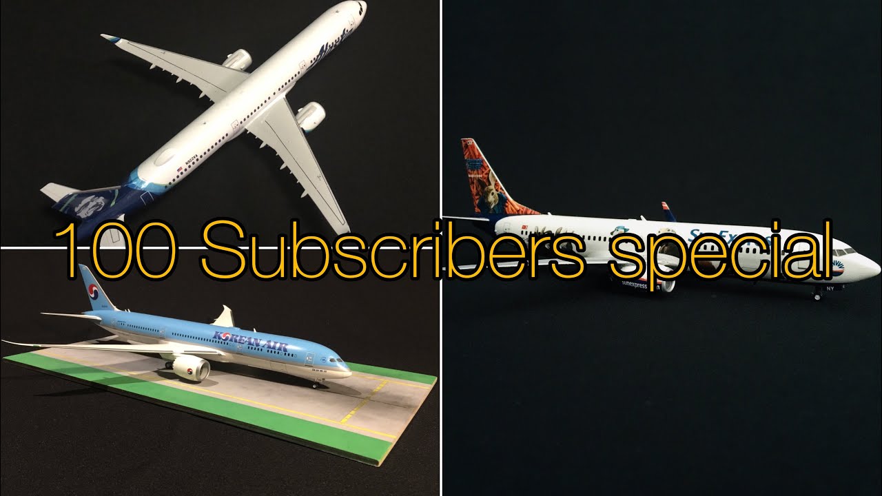 All my airplanes models / 100 subscribers special / BigScale