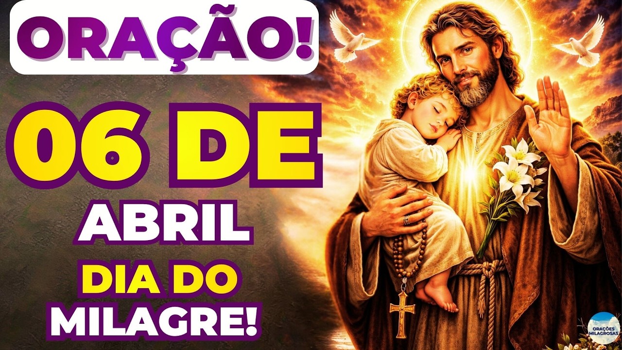 🙌ORAÇÃO de SÃO JOSÉ🙏HOJE VAI se REALIZAR o MILAGRE IMPOSSÍVEL!