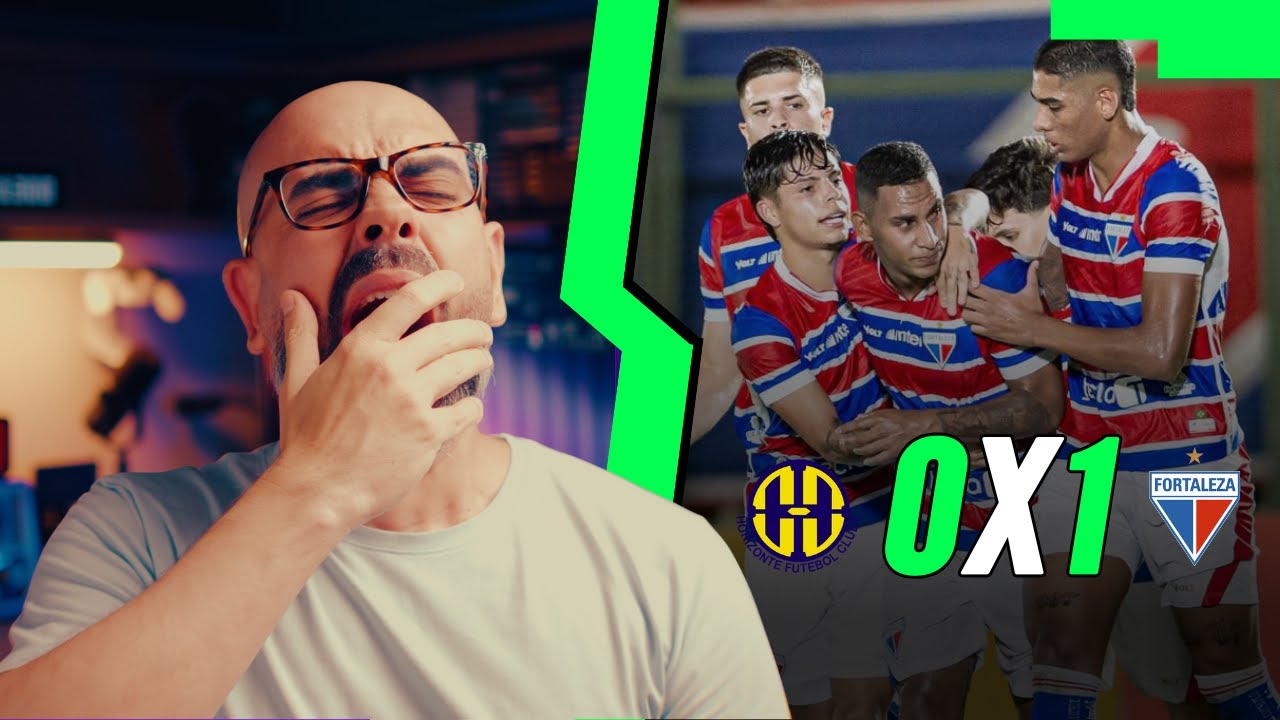 HORIZONTE 0X1 FORTALEZA. MAIS UM JOGO PADRÃO NÍVEL CAMPEONATO CEARENSE