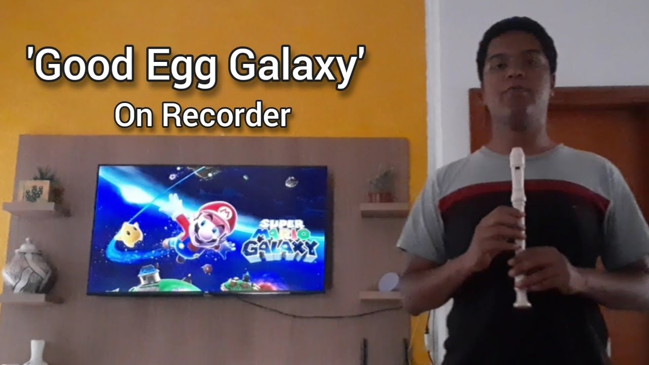 Good Egg Galaxy on Recorder (Super Mario Galaxy)