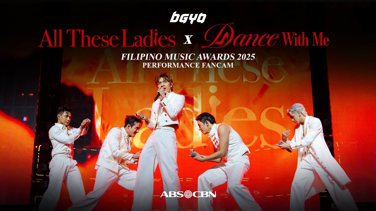 BGYO | Filipino Music Awards 2025 ‘All These Ladies’ and ‘Dance With Me’ Performance Fancam