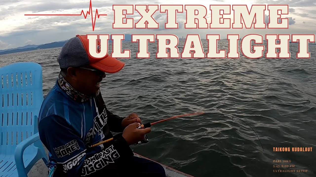 ROD HAMPIR PATAH!! Extreme ultralight angler VS monster VLOG5