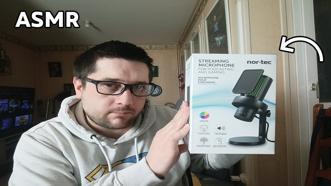 ASMR : JE TESTE LE NOUVEAU MICROPHONE DE CHEZ ACTION (UNBOXING + TEST)