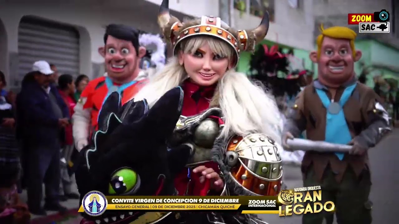 PRESENTACION CONVITE MASCULINO 9 DE DICIEMBRE CHICAMAN