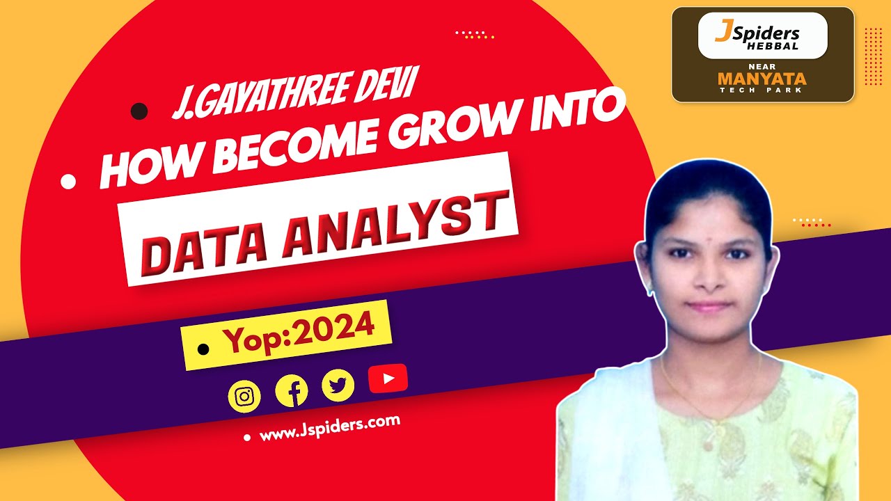 🚀 **From Passion to Profession: J Gayathree Devi's Journey as a Data Analyst!** 📊