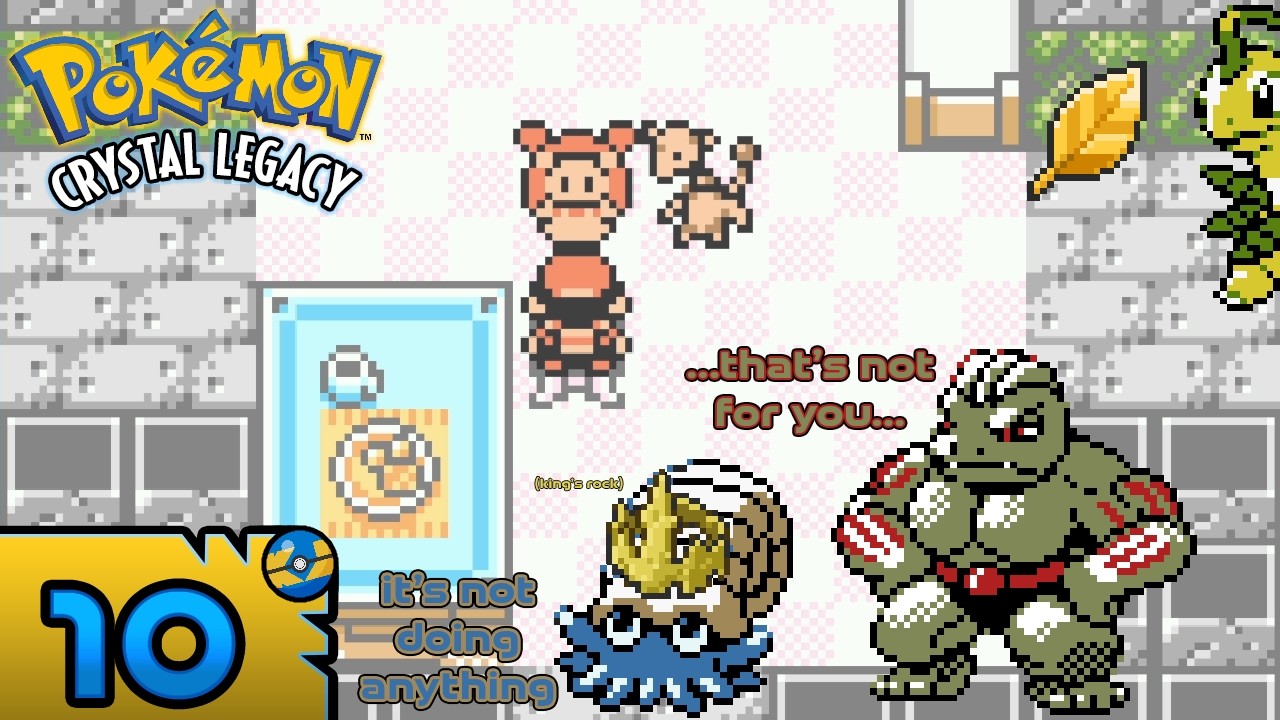 KoJack plays Pokémon Crystal Legacy - Part 10: A Distraction Fit For A King