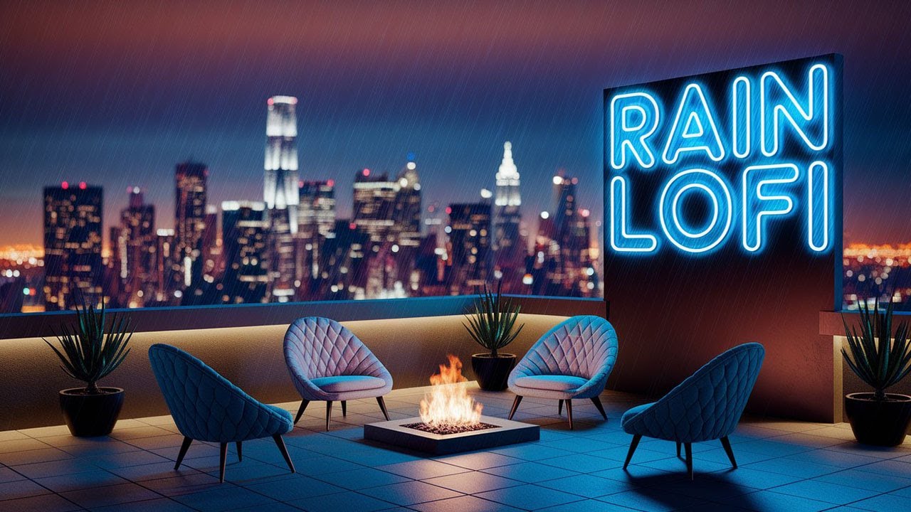 90s Rain Lofi Chill 🌧️ Chillhop Beats for Study & Sleep & Relax and Focus | 12 Hours Chill Mix