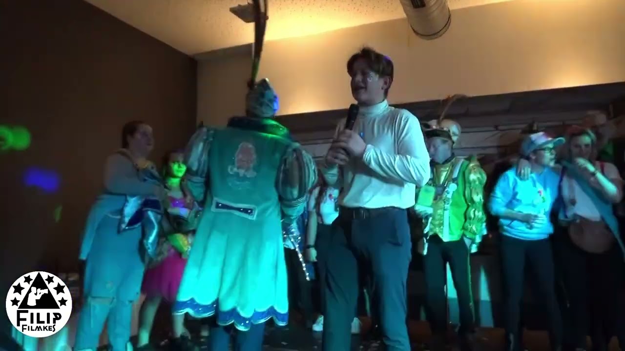 aftreden van jeugdprins 2024  van Wetteren Jelle