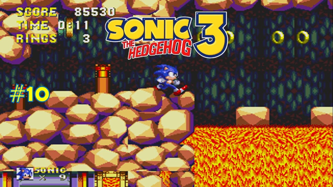 Sonic and Knuckles | #4: Zona de lava