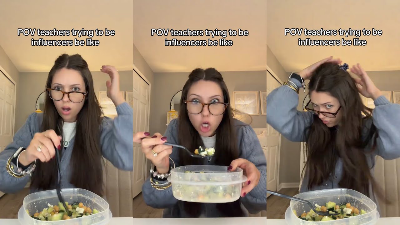 POV: Teachers Trying To Be Influencers Be Like | NEW Tiktok Of Juliete - Kristina - Syney &  Others