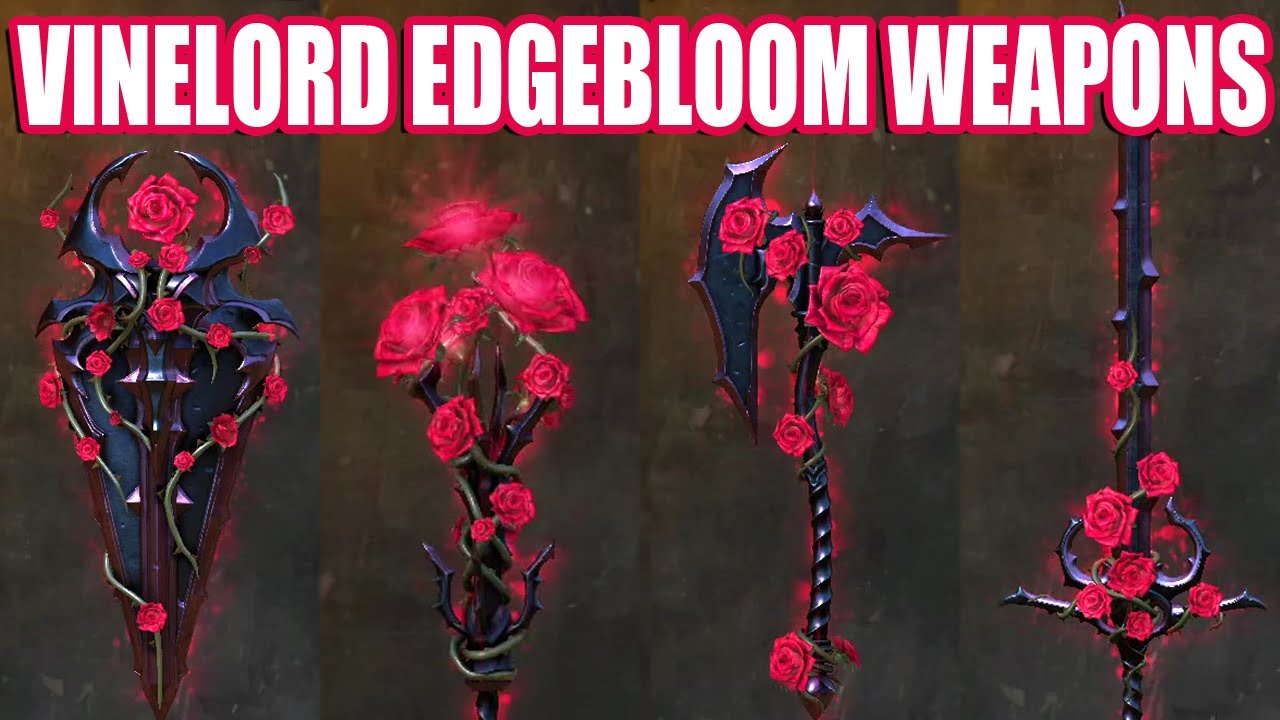 VINELORD EDGEBLOOM Weapons | Guild Wars 2