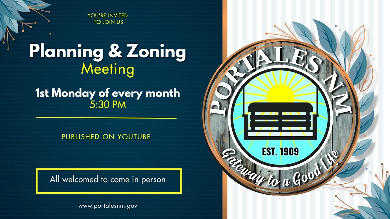 City of Portales Planning and Zoning 12/1/2025