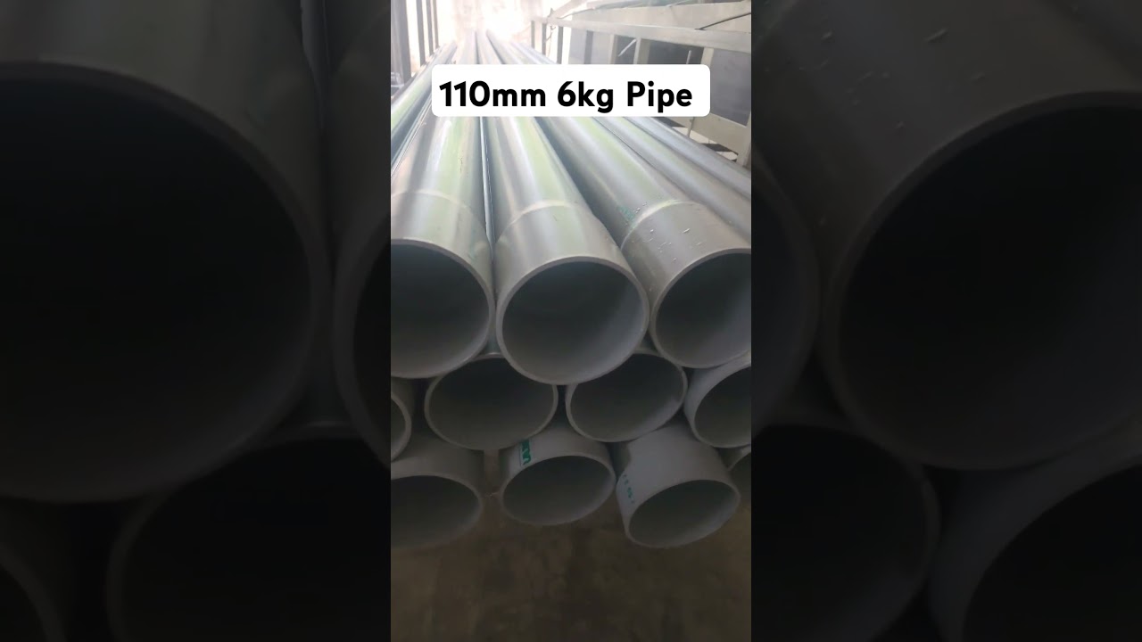 110mm 6kg ISI Pipe | 11.4 Kg | Heavy Strong Durable Unbreakable PVC Pipe | 9420941817