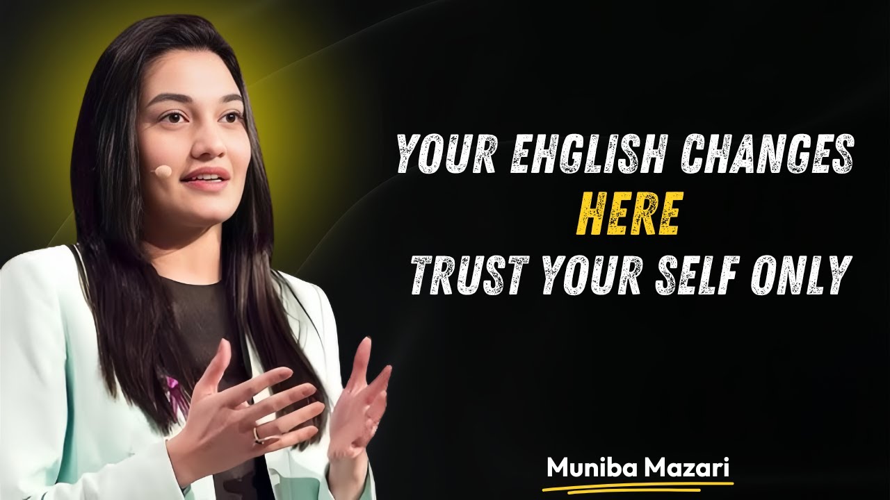 The Day You Stop Depending on Others, Your Life Changes Muniba Mazari Motivational Speech