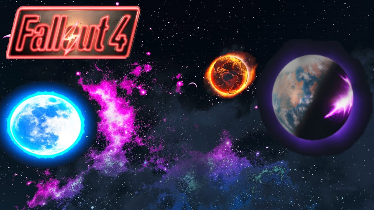 Apocalyptic Galaxies and Wasteland-ish Moons - Fallout 4 Mods