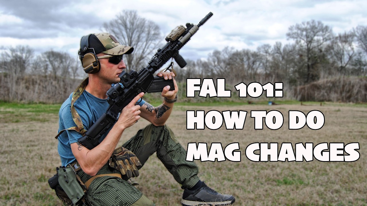 Освоение FAL: Как проводить замену магазинов