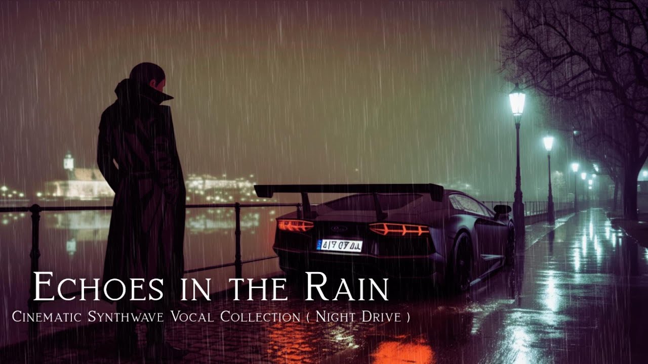 Echoes in the Rain | Cinematic Synthwave Vocals for Night Drive & Reflection