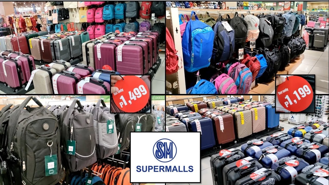 SM Mall Sale ! Luggage 20 24 28 / Travel Bag / Bagpack Price Update 2024