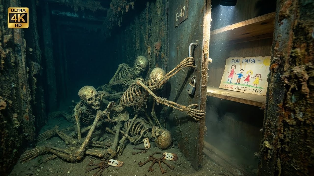 Inside Titanic's Forgotten Crew Passage — The Door That No One Opened Until Now