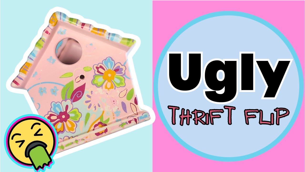 Throw-up to Glow Up  #4 ||  Ugly Thrift Flip