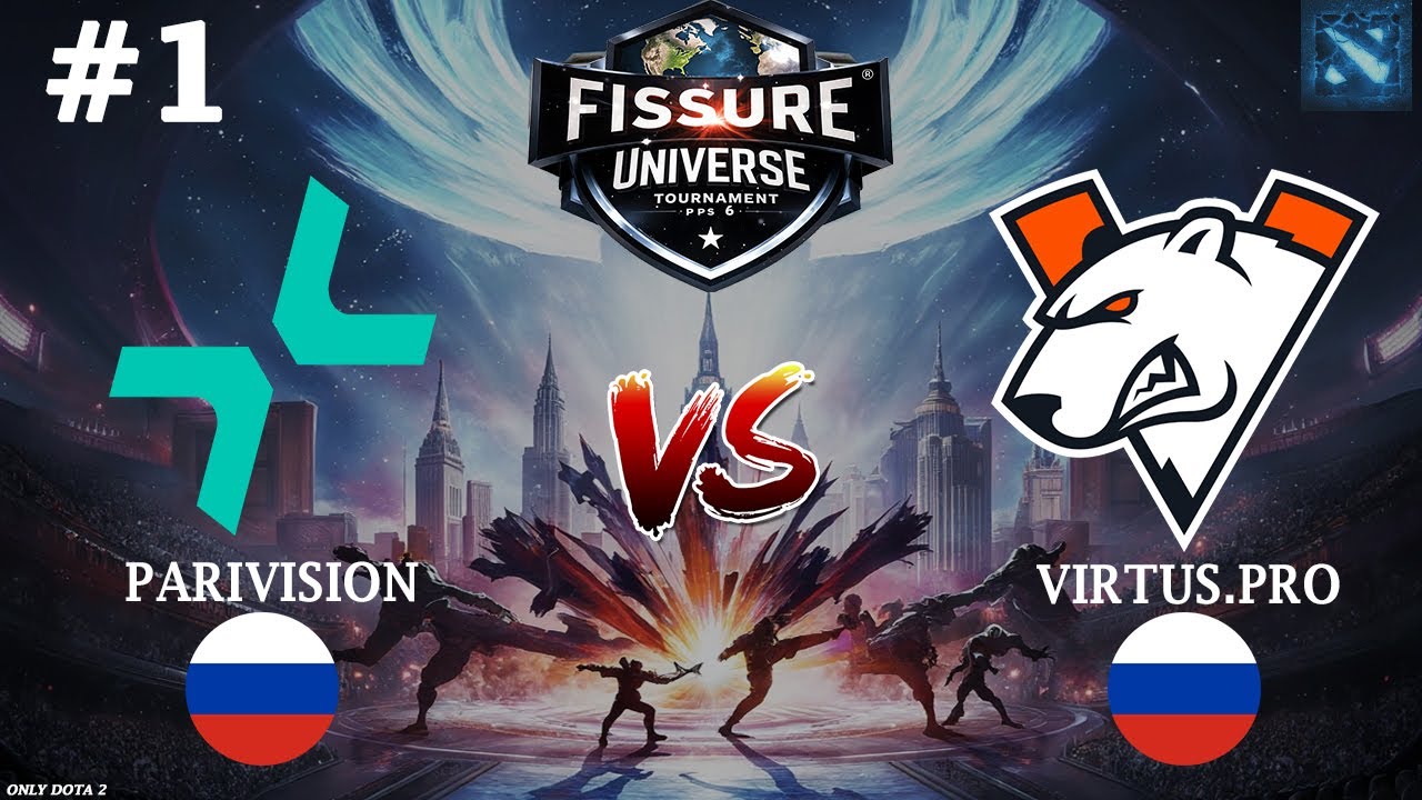 WHAT A Tough Matchup for the Teams! | Parivision vs Virtus.Pro #1 (BO2) FISSURE Universe Ep 6