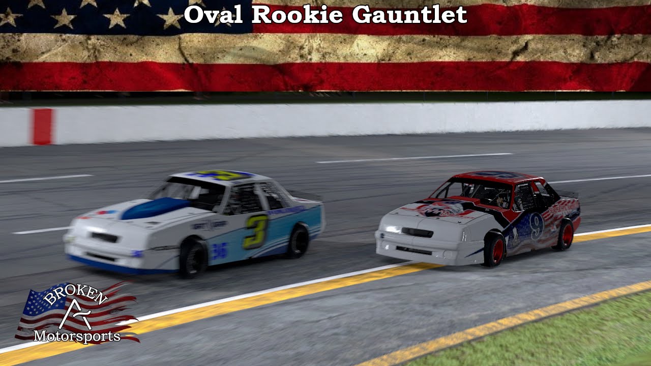 Oval Rookie Gauntlet Series - Race 3