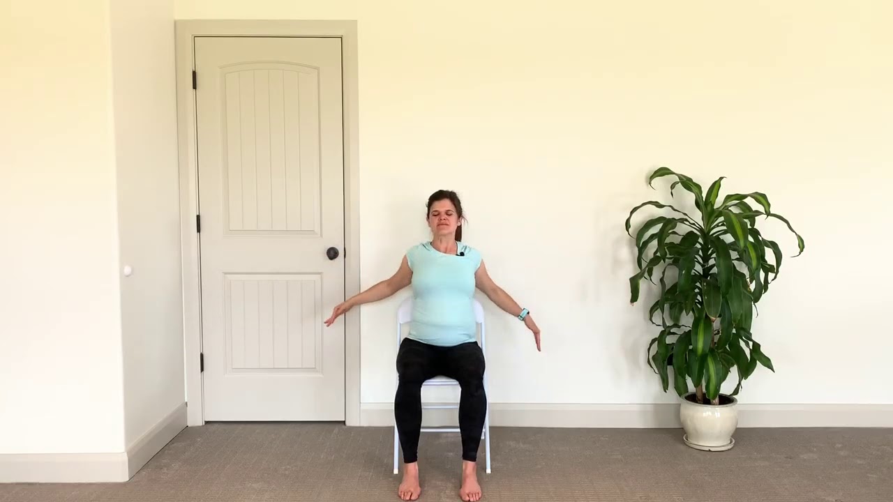 Chair Yoga for the Neck and Shoulders