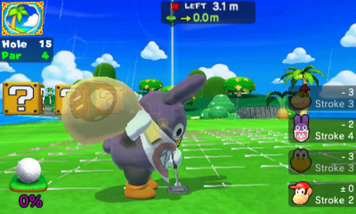 Goy Golf - Mario Golf World Tour VS - 20.10.2015, Match 1