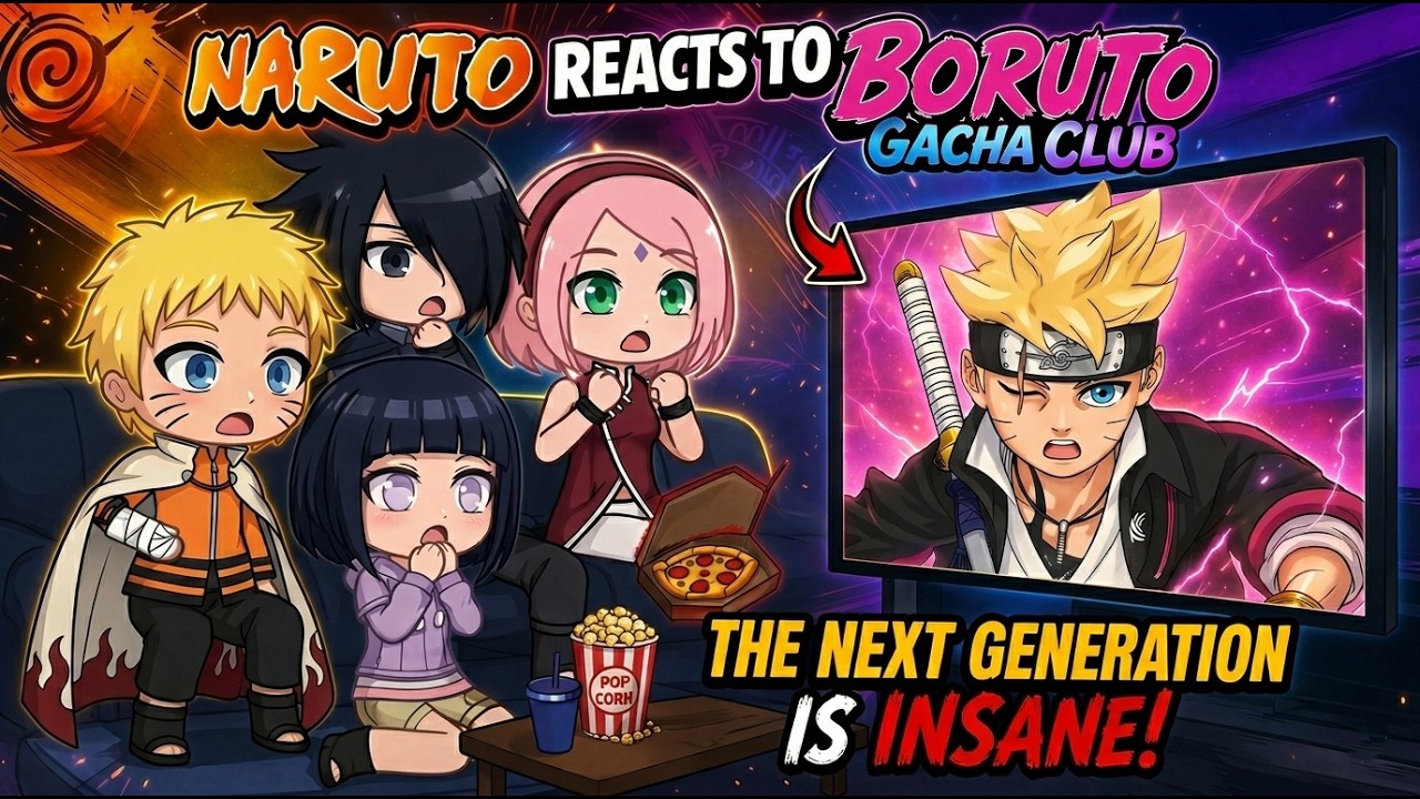 Naruto react to Boruto (Old Gen Reacts to New Gen!) (Boruto TikToks) 🍥 [Gacha Club]